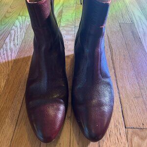 Jamie Haller Beatnick Boot in Bright Burgundy size 38
